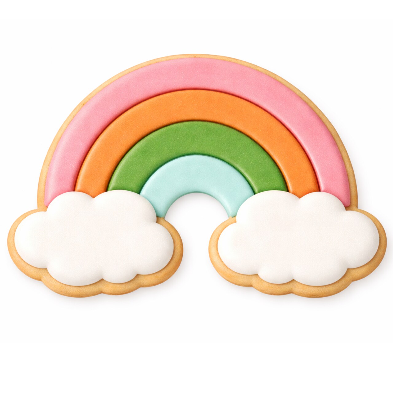 St. Patrick's Day Rainbow Cookie Cutter and Stamp with Size Option